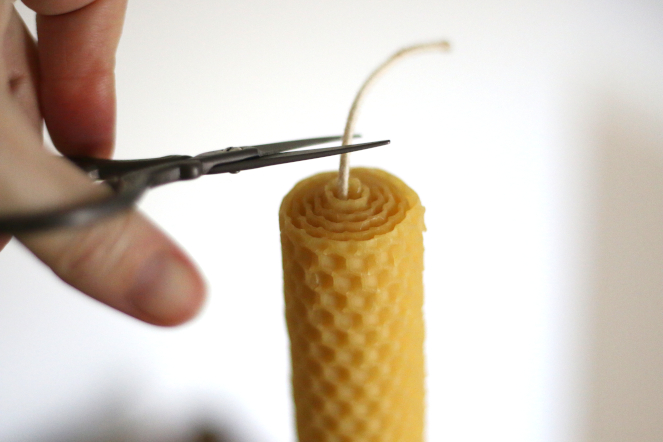 beeswax sheet candle